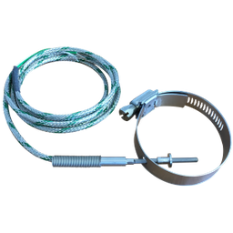 Sensor temp. EGT, Hose Clamp